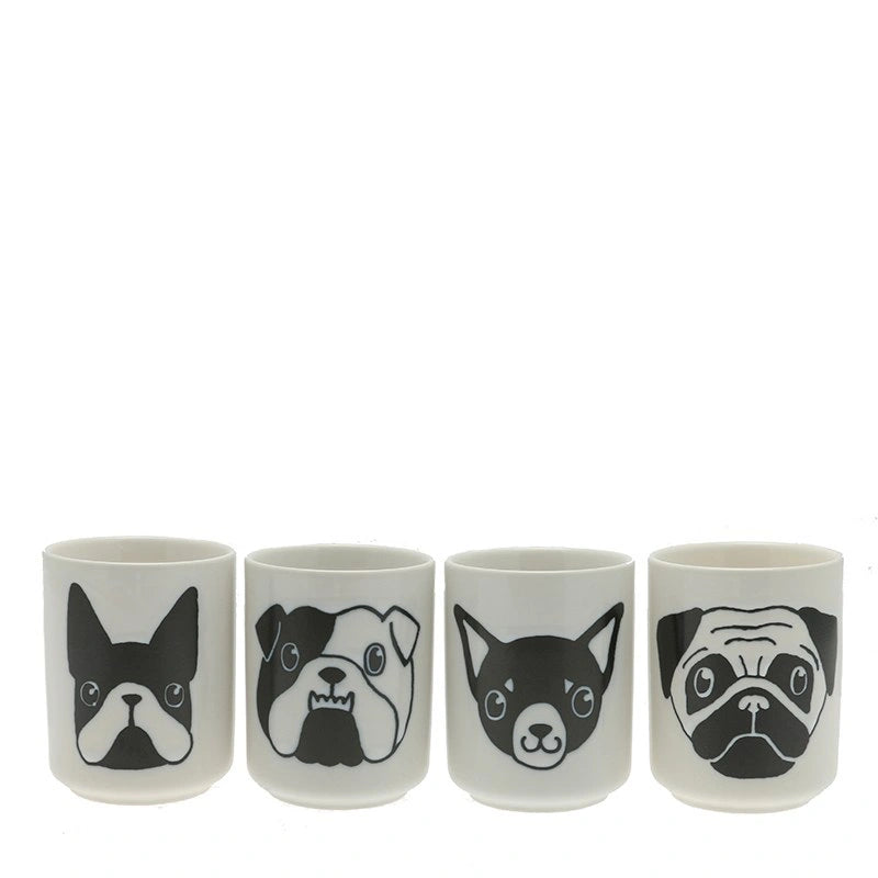 Dog Faces Teacup Set (Japan)