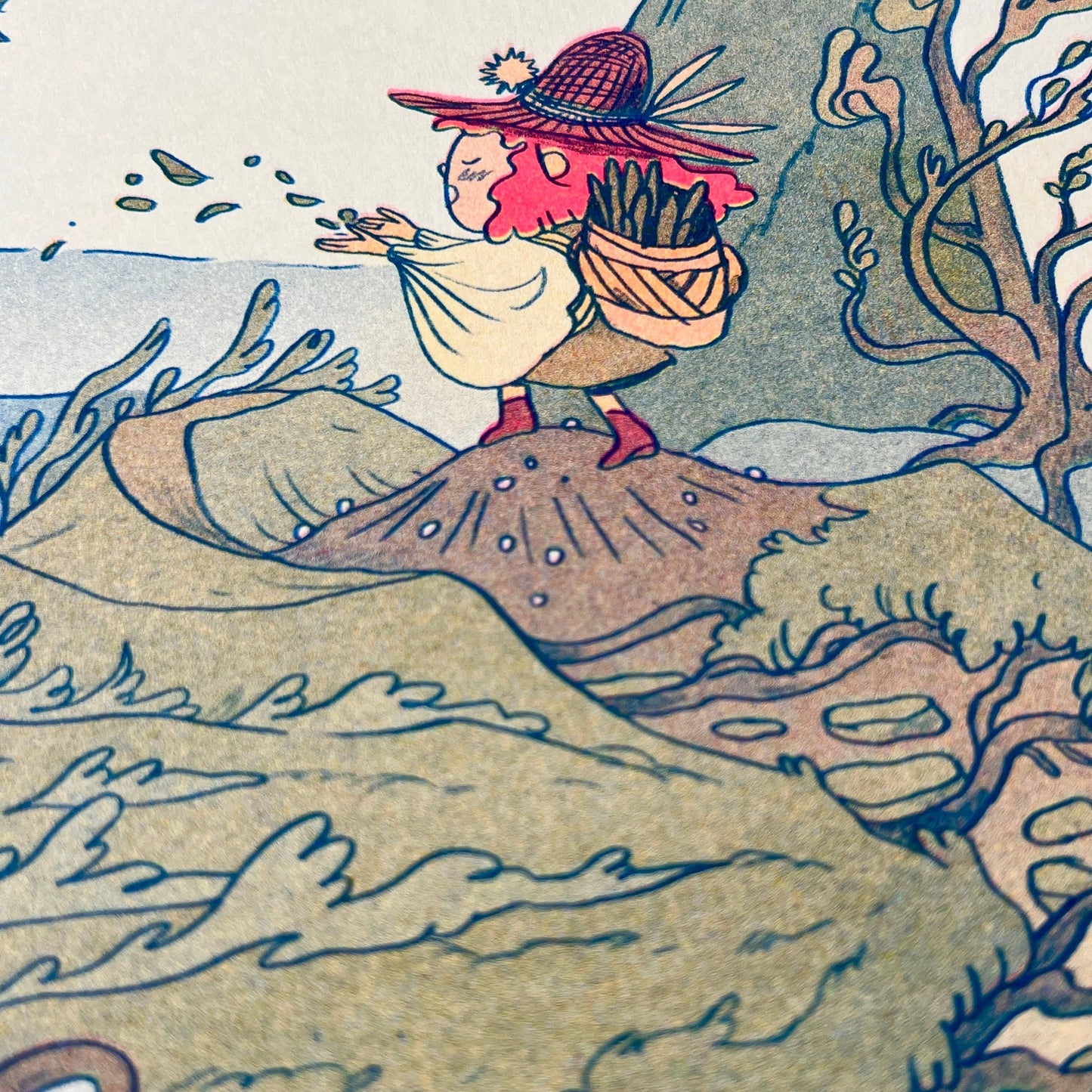 Mountain Magic Riso Print | Natalie Andrewson (CA)