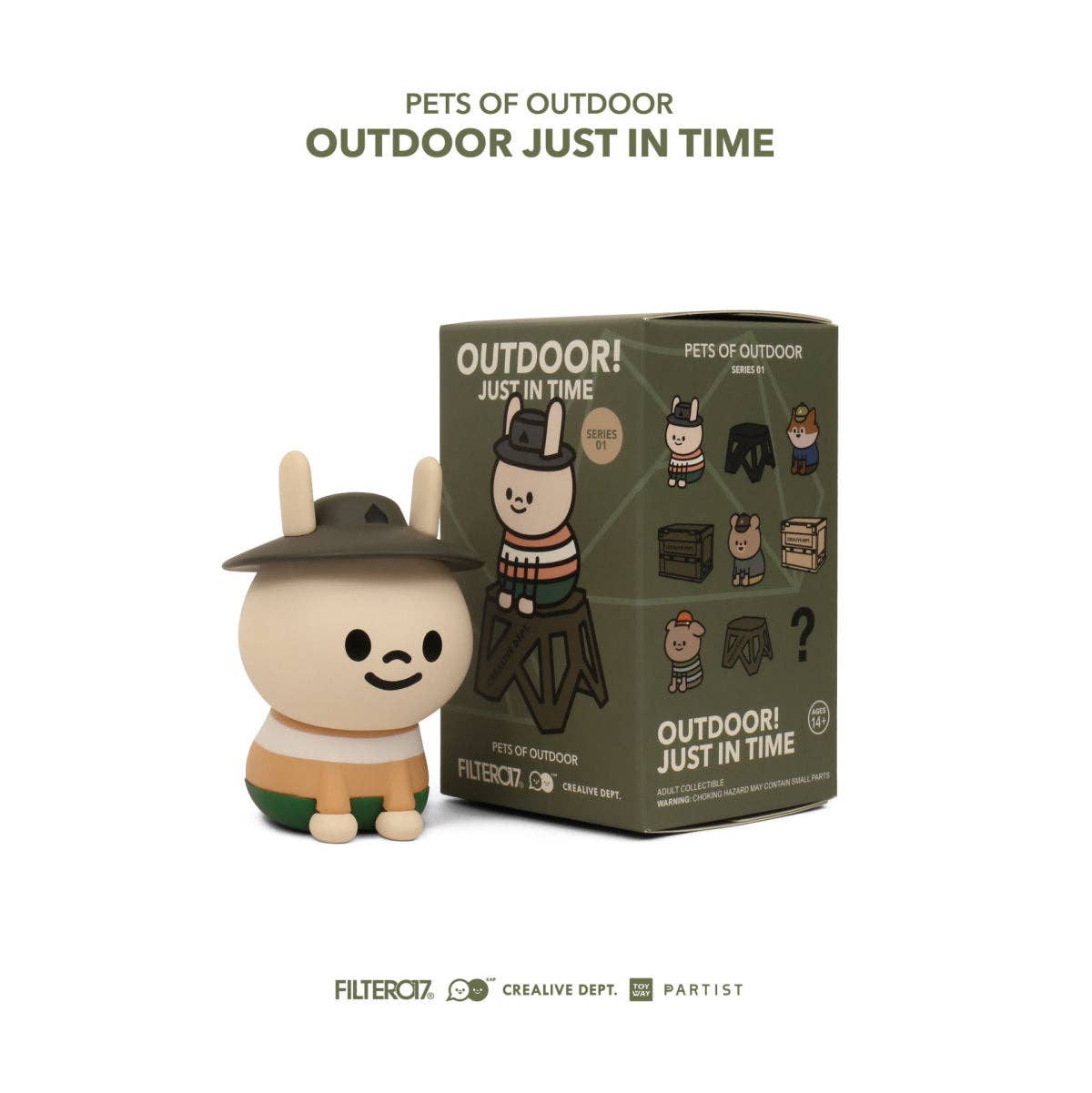 Outdoor Animal Vol.1 Blind Box Figurines | TOY WAY (Japan)