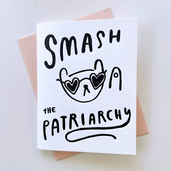 Smash the Patriarchy Card | Ghost Academy (CA)