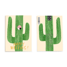 Load image into Gallery viewer, Saguaro Wedding Card | Carolyn Suzuki (CA)
