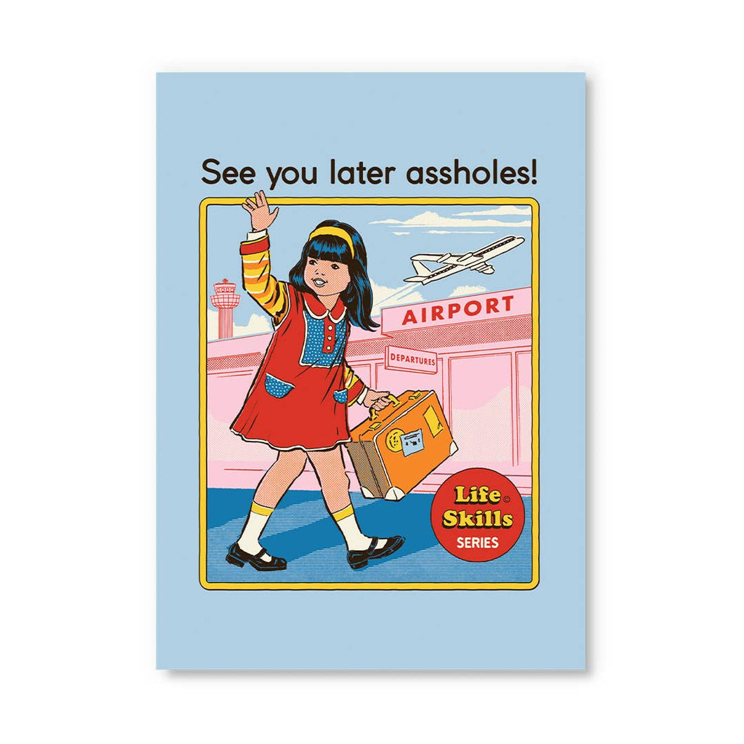 See You Later Postcard | Steven Rhodes (AUS)