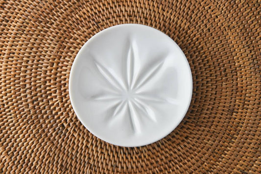 Maple Soy Sauce Plate | Mino Ware (Japan)