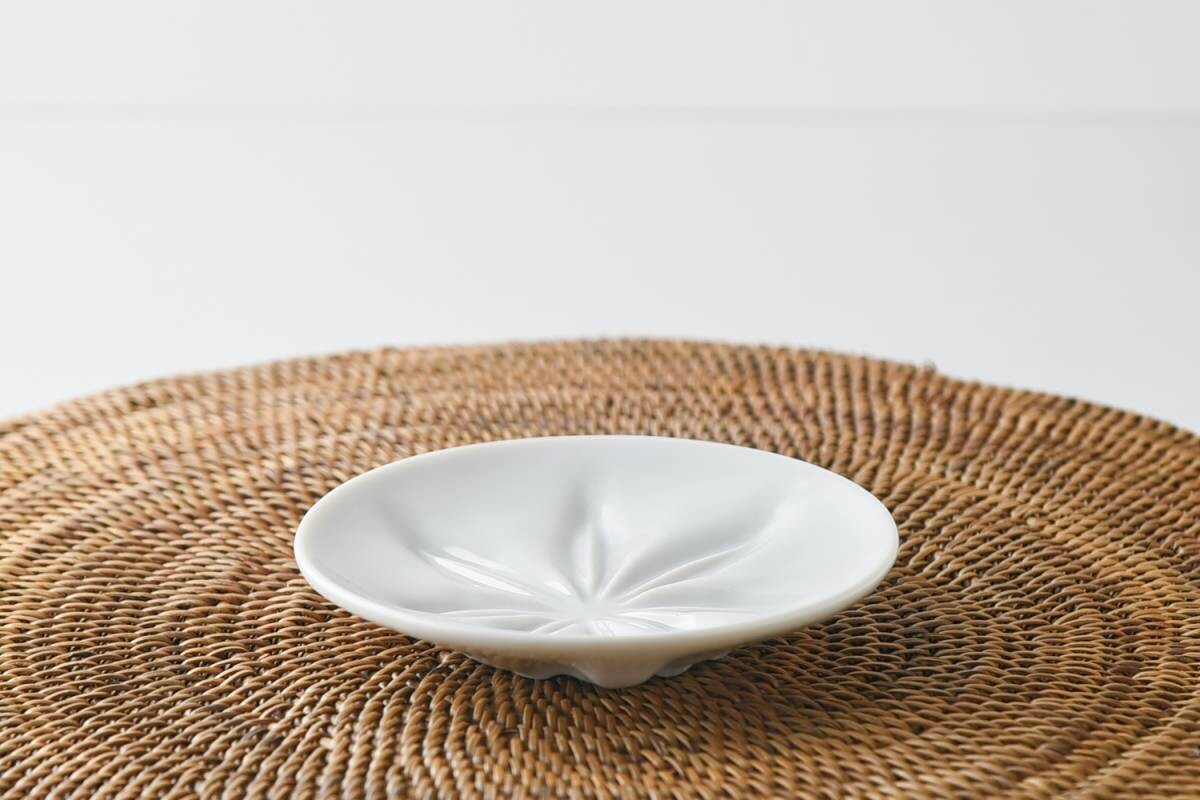 Maple Soy Sauce Plate | Mino Ware (Japan)
