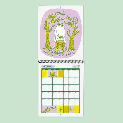 Froggy of the Month 2026 Calendar | Katie Wilson (CA)