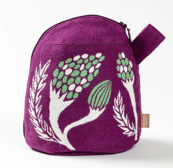 Rabbit Woven Gauze Zipper Pouch | moritaMiW (Japan)