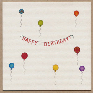 Happy Birthday Balloons Card | Beth Mueller (VT)