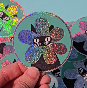 Rarest Bloom Sparkle Sticker | Bromstad Printing Co. (VA)
