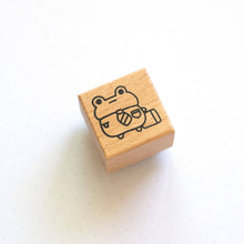 Load image into Gallery viewer, Bizness Frog Rubber Stamp | Robot Dance Battle (CA)
