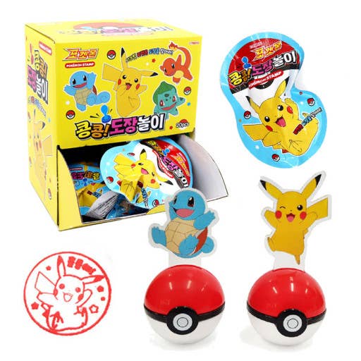 Pokémon Character Stamp Mystery Capsule | Aladdin (KR)