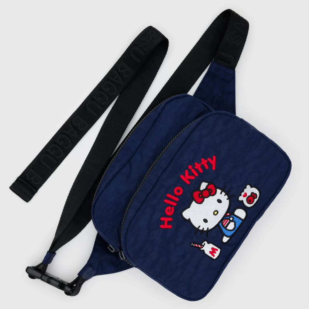 Embroidered Hello Kitty Milkshake Fanny Pack | Baggu x Hello Kitty