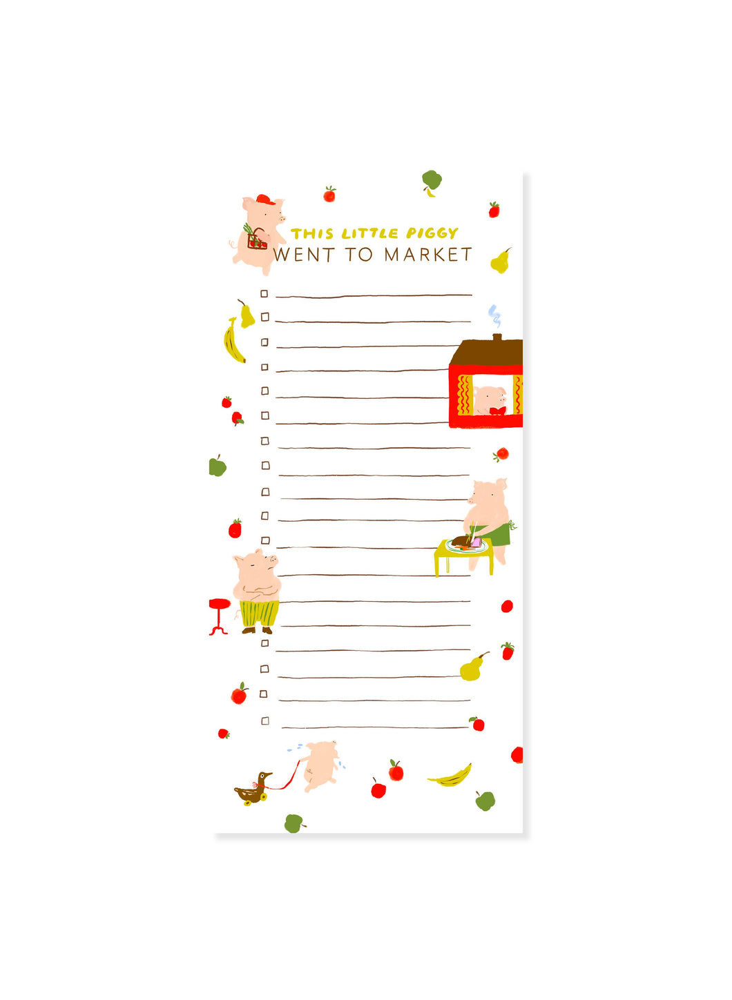 Piggy Market Notepad | Karen Schipper (SC)