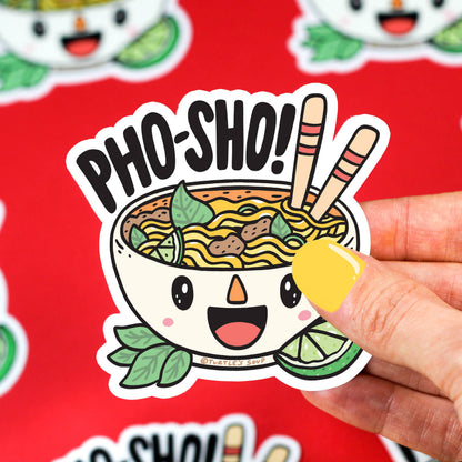Pho Sho Vinyl Sticker | Turtle's Soup (AZ)