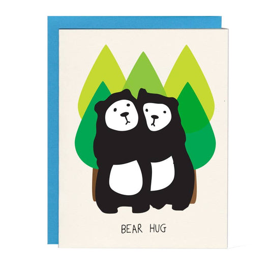 Bear Hug Greeting Card | I Must Draw (CA)