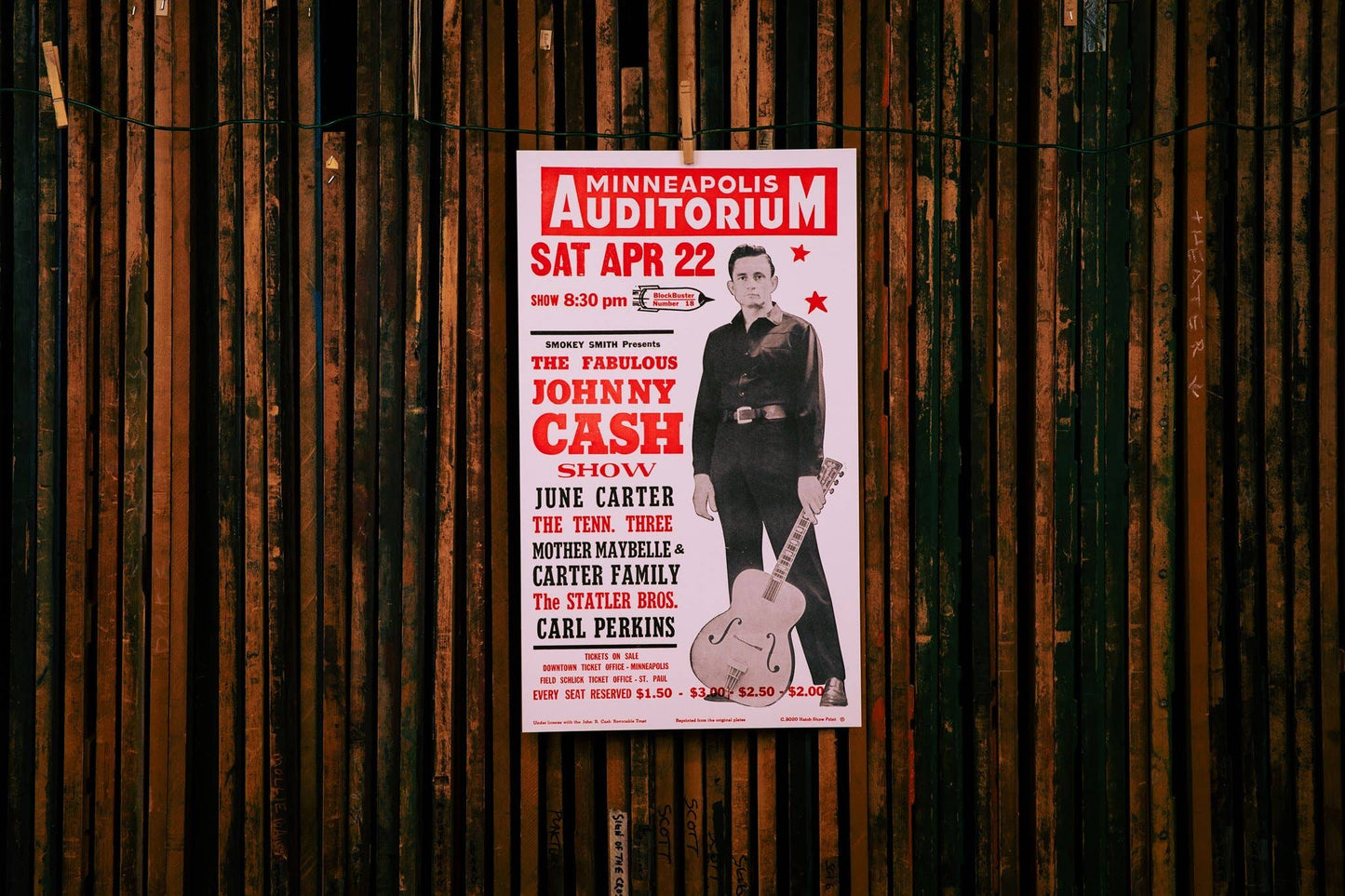 Johnny Cash | Hatch Show Print (TN)