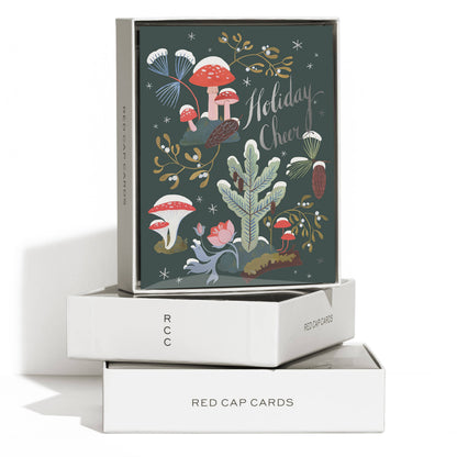 Holiday Moss holiday Greeting Card  |  Red Cap Cards (NH)