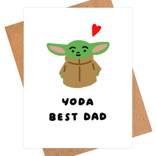 Yoda Best Dad | Father’s Day Card | iej studio (NY)