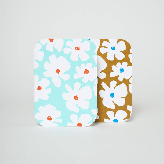 Big Flowers Blank Letterpress Greeting Cards | Egg Press(OR)
