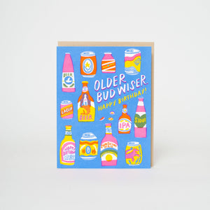 Bud Wiser Birthday Letterpress Card | Hello!Lucky(CA)