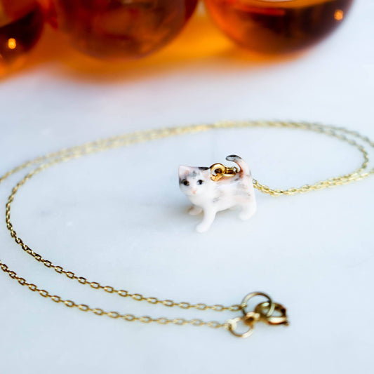 Tiny Doc Pawliday Cat Necklace | Peter and June (CA)