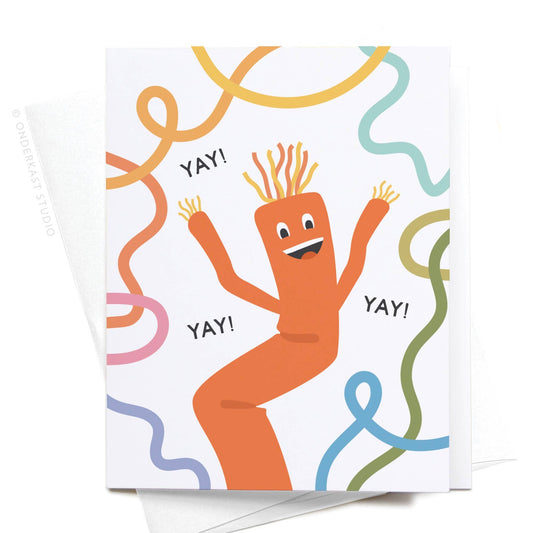 Yay Wacky Waving Inflatable Tube Man Card | Onderkast (TX)