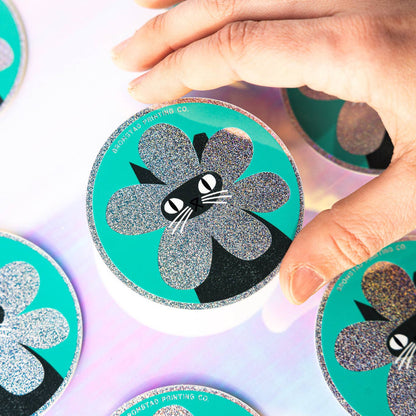 Rarest Bloom Sparkle Sticker | Bromstad Printing Co. (VA)