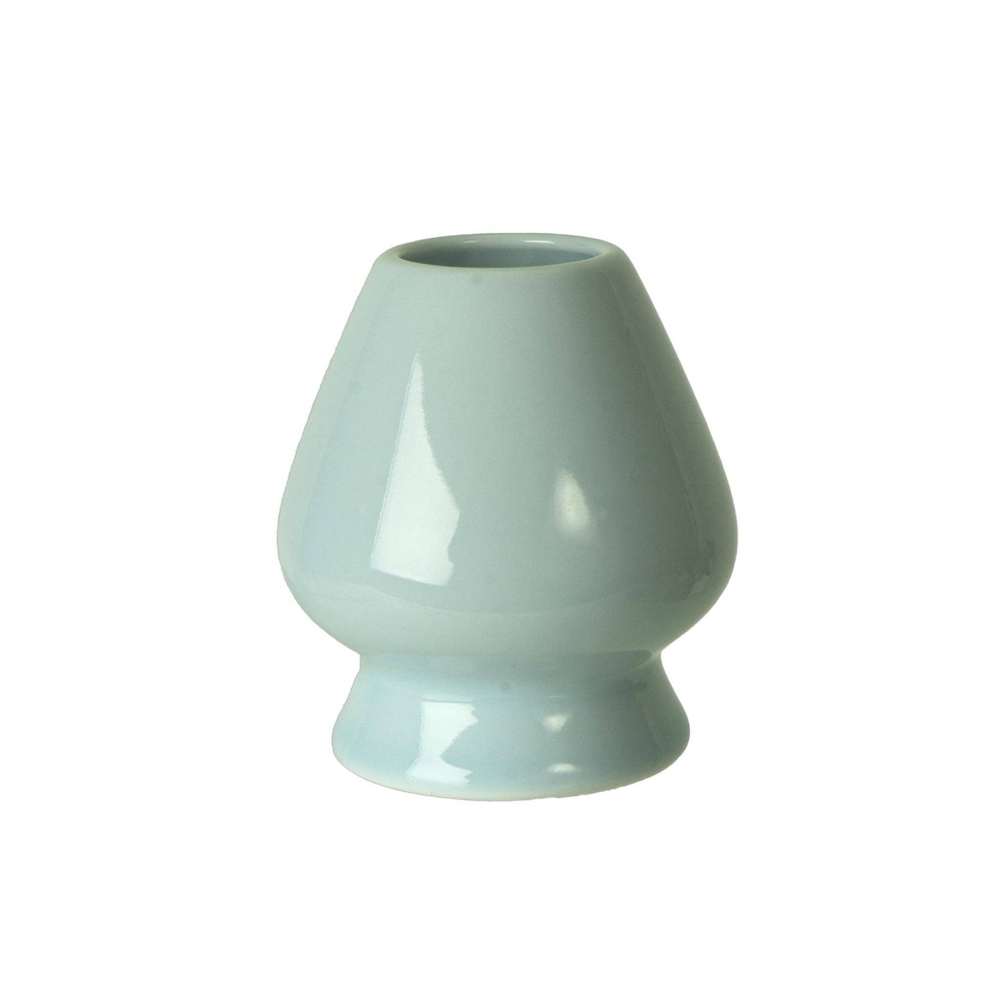 Matcha Whisk Stand – Porcelain (Light Blue)