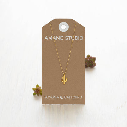 Saguaro Cactus necklace | Amano Studio (CA)