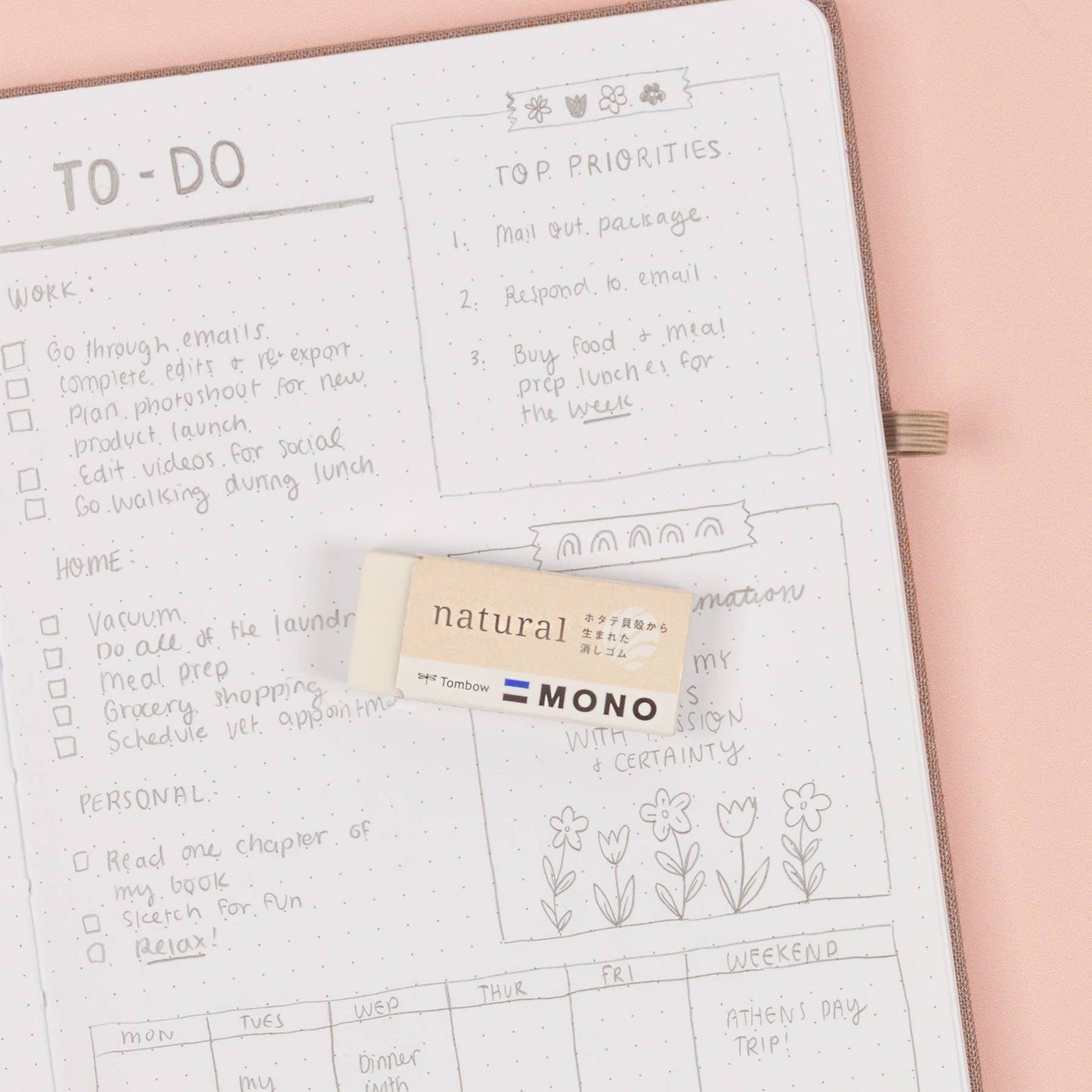 MONO Natural Eraser | Tombow (Japan)