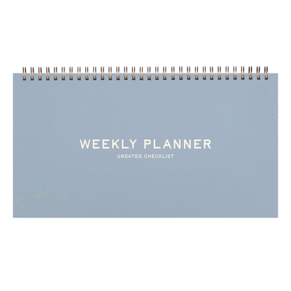 Standard Checklist Undated Weekly Planner | Ruff House Print Shop (KS)