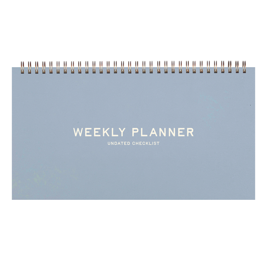 Standard Checklist Undated Weekly Planner | Ruff House Print Shop (KS)