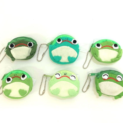Frog Zippered Mini Coin Pouch | (Japan)