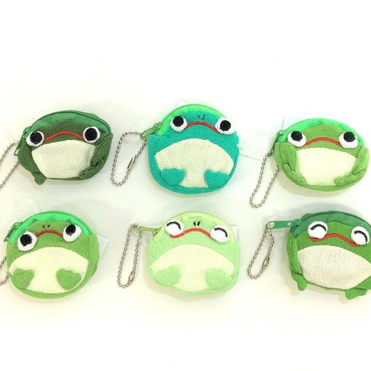 Frog Zippered Mini Coin Pouch | (Japan)