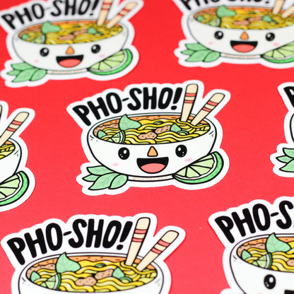 Pho Sho Vinyl Sticker | Turtle's Soup (AZ)