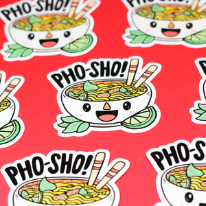 Pho Sho Vinyl Sticker | Turtle's Soup (AZ)