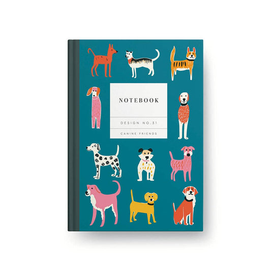 Kaleido No.31 Canine Friends Hardback Notebook | Ohh Deer (UK)