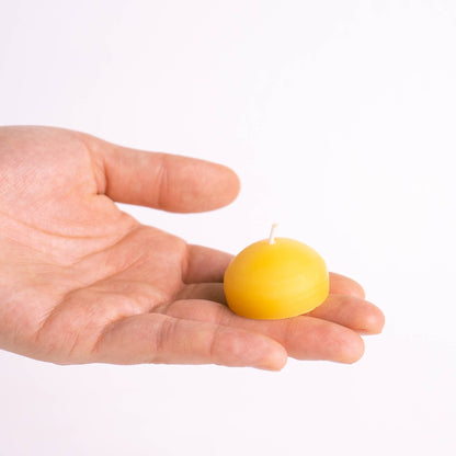 Extra Yolk Beeswax Tea Light Refill for Ceramic Egg Tea Light Candle Holders | Collin Garrity (MO)