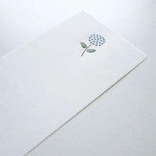 Load image into Gallery viewer, Hydrangea Letterpress Letter Set Set  | Mois Et Fleurs | El Commun (Japan)
