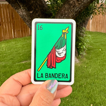 La Bandera Loteria Card Vinyl Sticker | Kalaka Tx (TX)