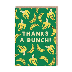 Thanks A Bunch Banana Card | Melanie Johnsson (FR)