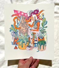 Load image into Gallery viewer, The Sculptor: Hermits of the Dream Islands Risograph Print | Natalie Andrewson (CA)

