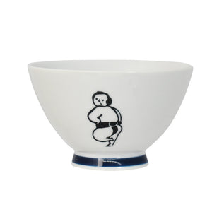 Ceramic Sumo Poses Bowl | Kyu-Jitsu (Japan)