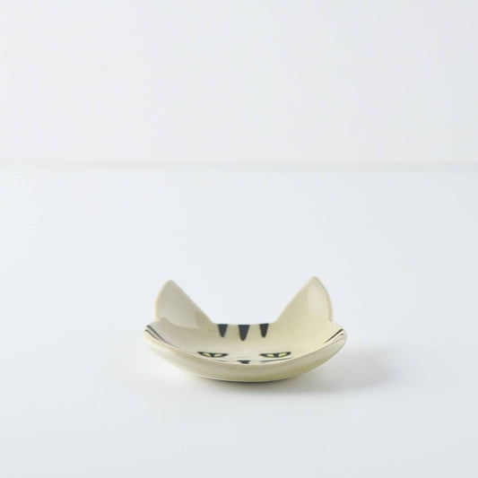 Tora Cat  Ceramic Chopstick Dish (Japan)