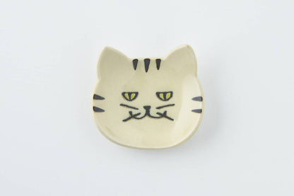Tora Cat  Ceramic Chopstick Dish (Japan)