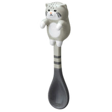Load image into Gallery viewer, Climbing Wildcat Mug Spoon | Decole (Japan)
