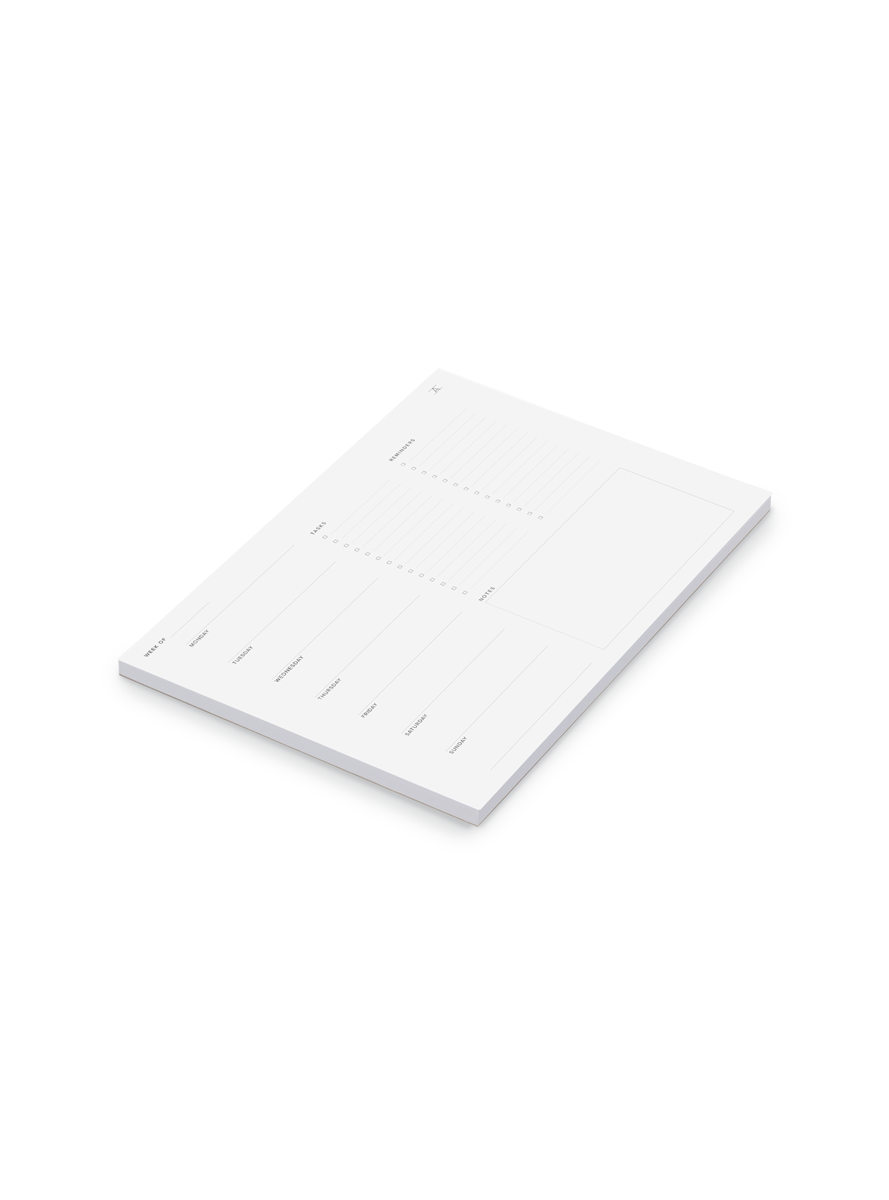 Weekly Task Pad  |  Appointed (DC)