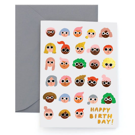 Sunny Looks Birthday Card | Carolyn Suzuki (CA)