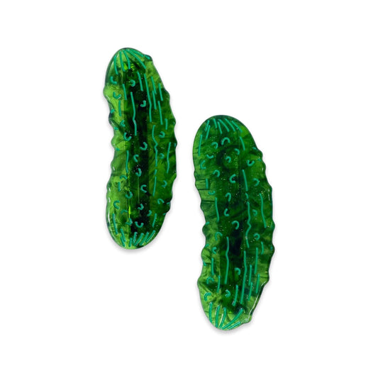 Pickle Alligator Hair Clip Set | Jenny Lemmons (CA)