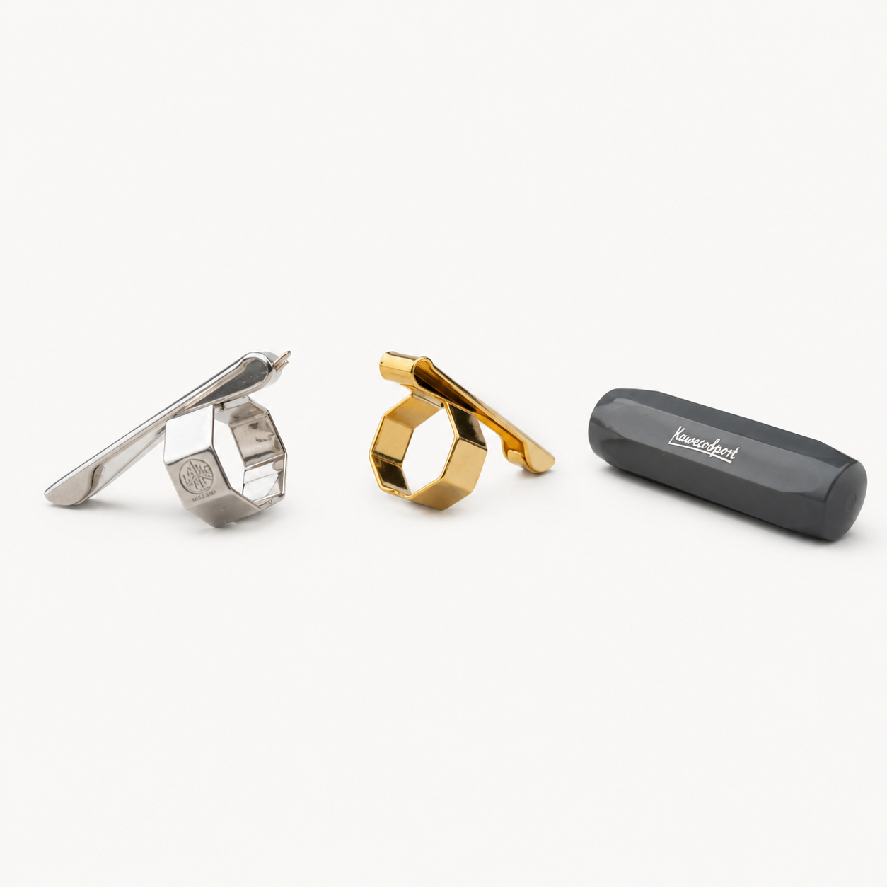 Octagonal Slide-on Clip Gold | Kaweco (DE)