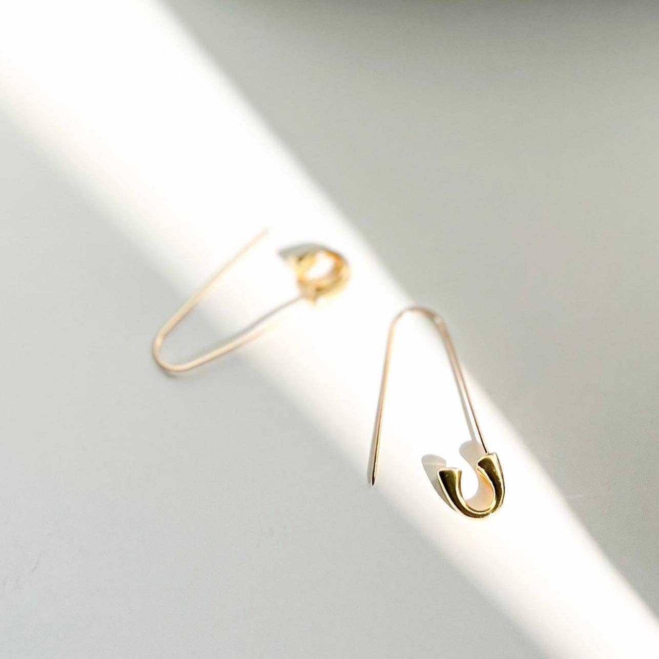 Safety Pin Hoops | Natalie Clare (IL)